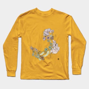 The Creation of Lotus Seeds Long Sleeve T-Shirt